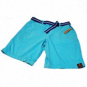 Urban Pipeline Mens Blue Shorts with Belt Size 36